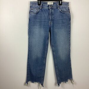 We The Free Maggie Mid Rise Straight Leg Jeans Size 27